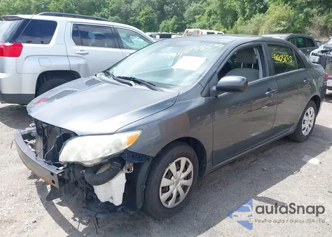 2009 Toyota Corolla z USA, uszkodzony, nr VIN 2T1BU40E19C057522